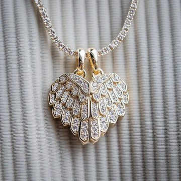 Two Halves Wing Pendant