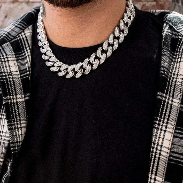 Diamond Cuban Link Chain- 19mm