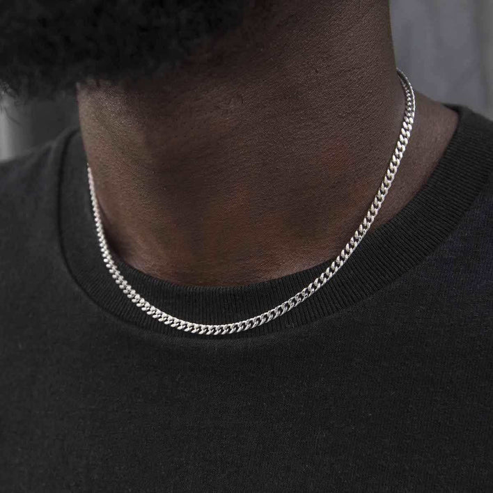 Solid Gold Micro Cuban (2.5mm)